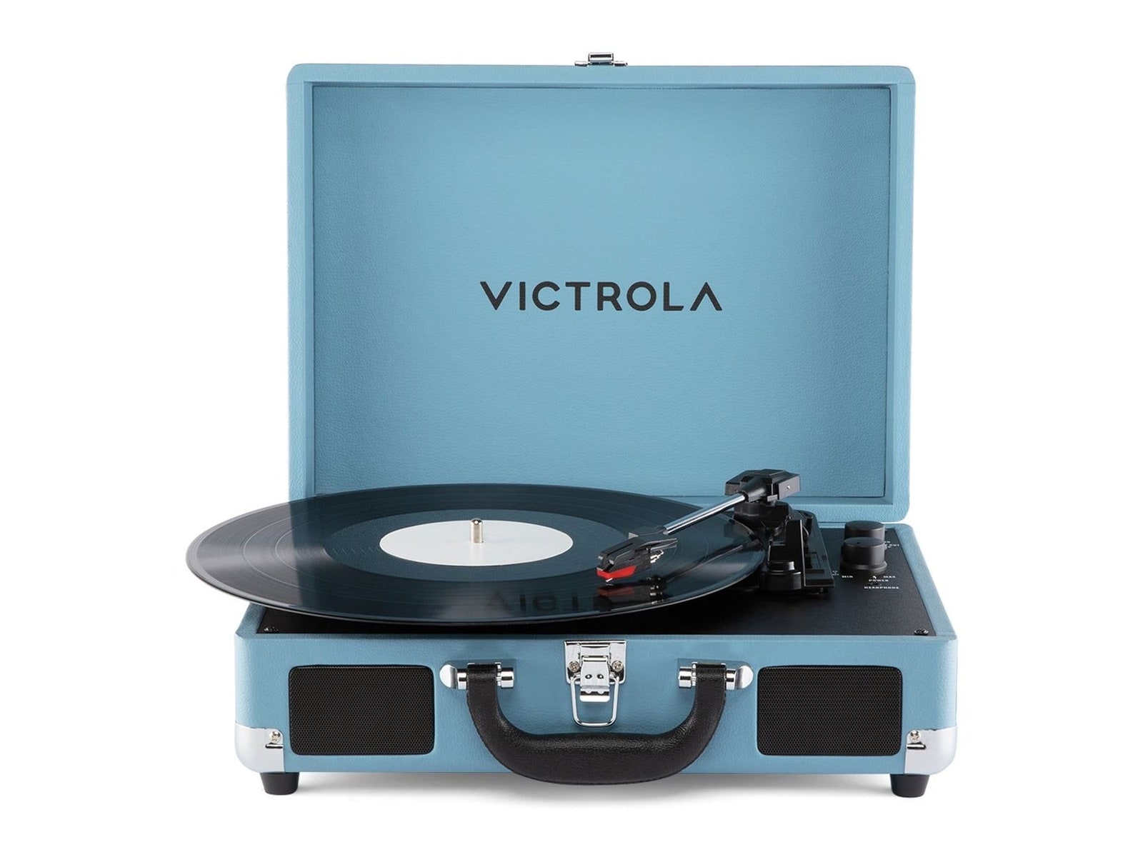 Victrola - Journey II Bluetooth Turntables & CD Players - Light Blue