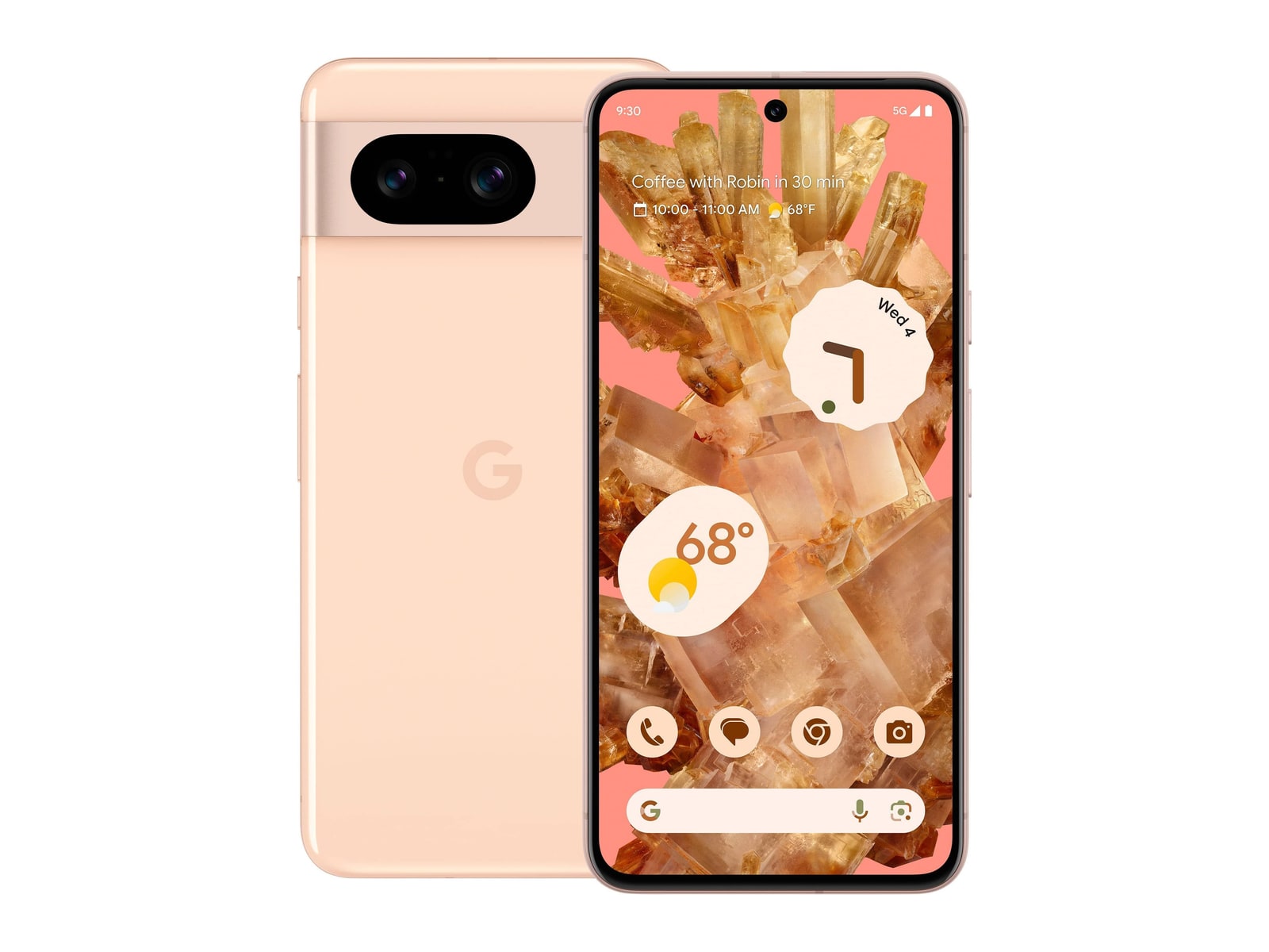Google - Pixel 8 5G 128GB - Rose