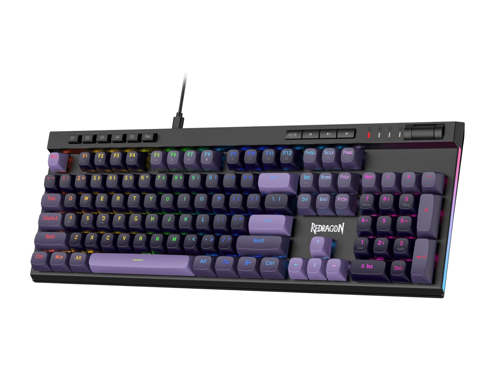 Redragon - VATA K580 HE Keyboards - Purple