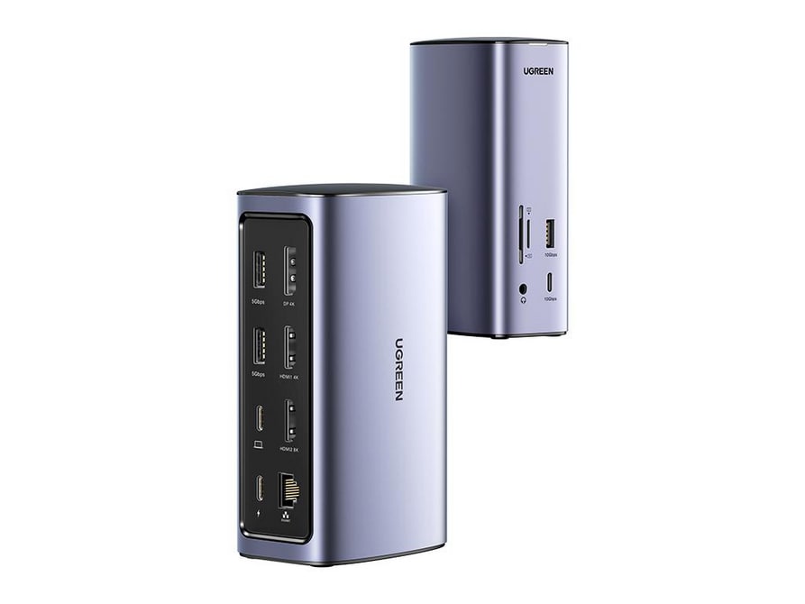 UGREEN - Revodok Pro 312 12-in-1 Docking Stations - Gray