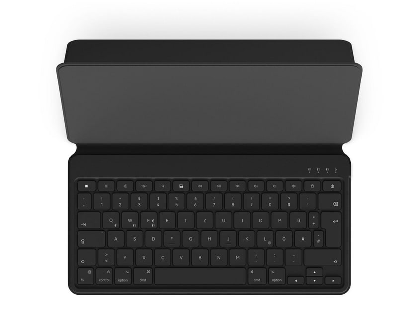 Satechi - OntheGo Bluetooth Keyboard with Stand (German Layout) Keyboards - Black
