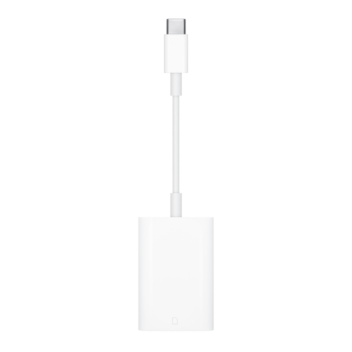 Apple - USB-C to SD Card Reader - UHS-II - White
