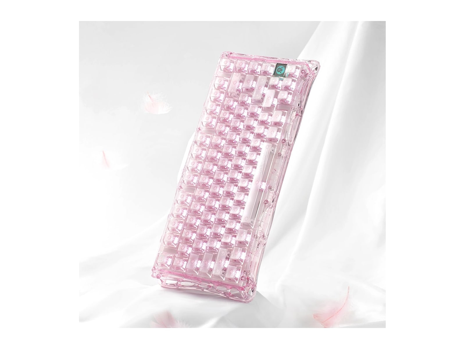 GravaStar - Mercury K1 Lite Mechanical Keyboards - Crystal Rose