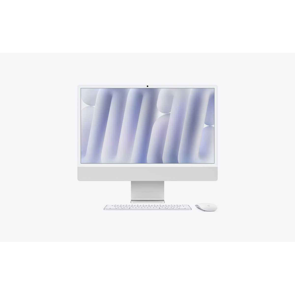 Apple - iMac 24" All-in-One Desktop - M4 chip - 8-core CPU - 8-core GPU - 16GB Memory - 256GB SSD - Silver