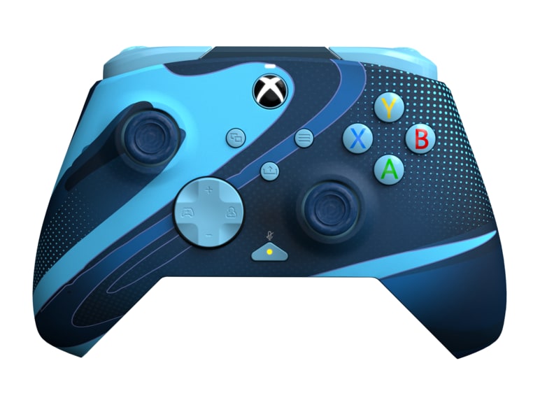 PDP - REMATCH GLOW Advanced Wired Controller Blue Tide - Blue