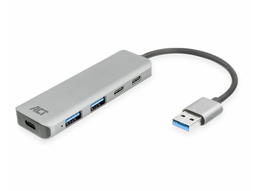 ACT - AC6125 USB Hubs - Gray