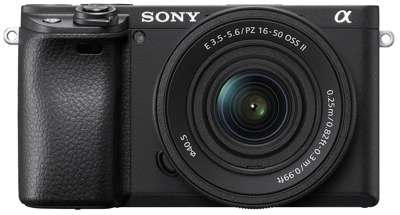 Sony - ILCE6400KB 24.2 MP Mirrorless Cameras Lens Kit - Black