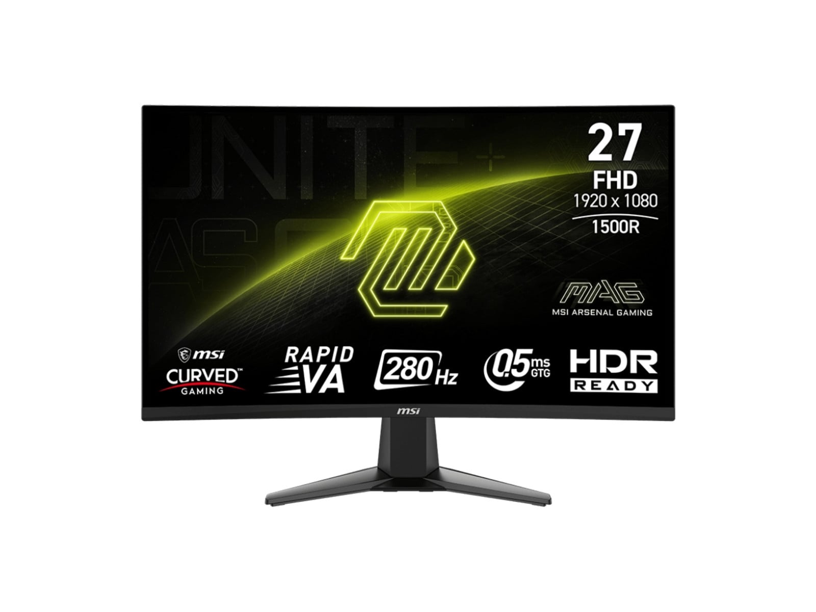 MSI - 27" MAG 276CXF Full HD 280Hz Gaming Monitors
