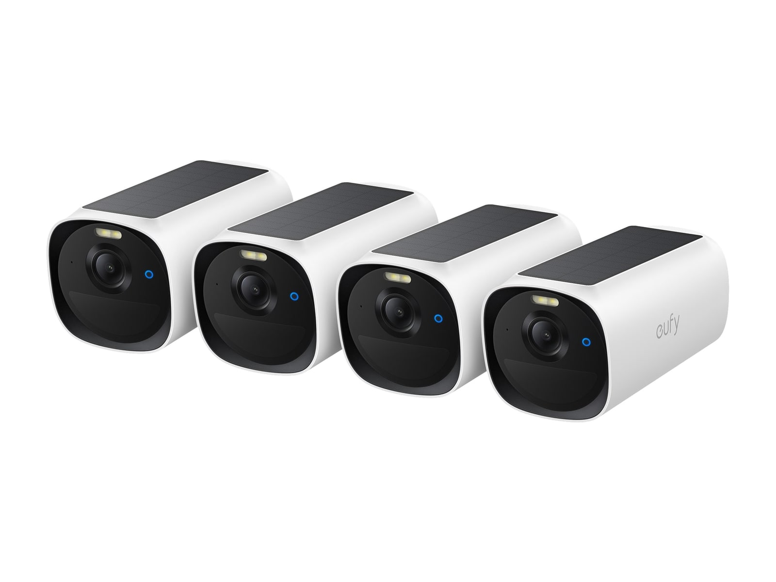 Eufy - eufyCam E40 Add-On Camera 4-Pack Security Cameras