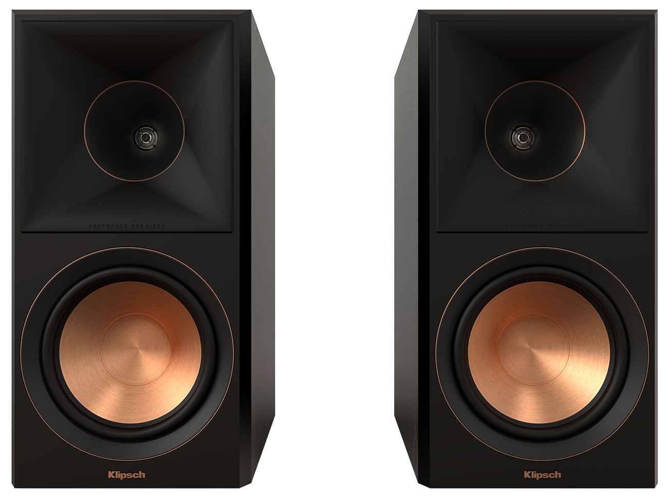 Klipsch - RP-600M II Reference Premiere Ebony Bookshelf (Pair) Speakers - Black