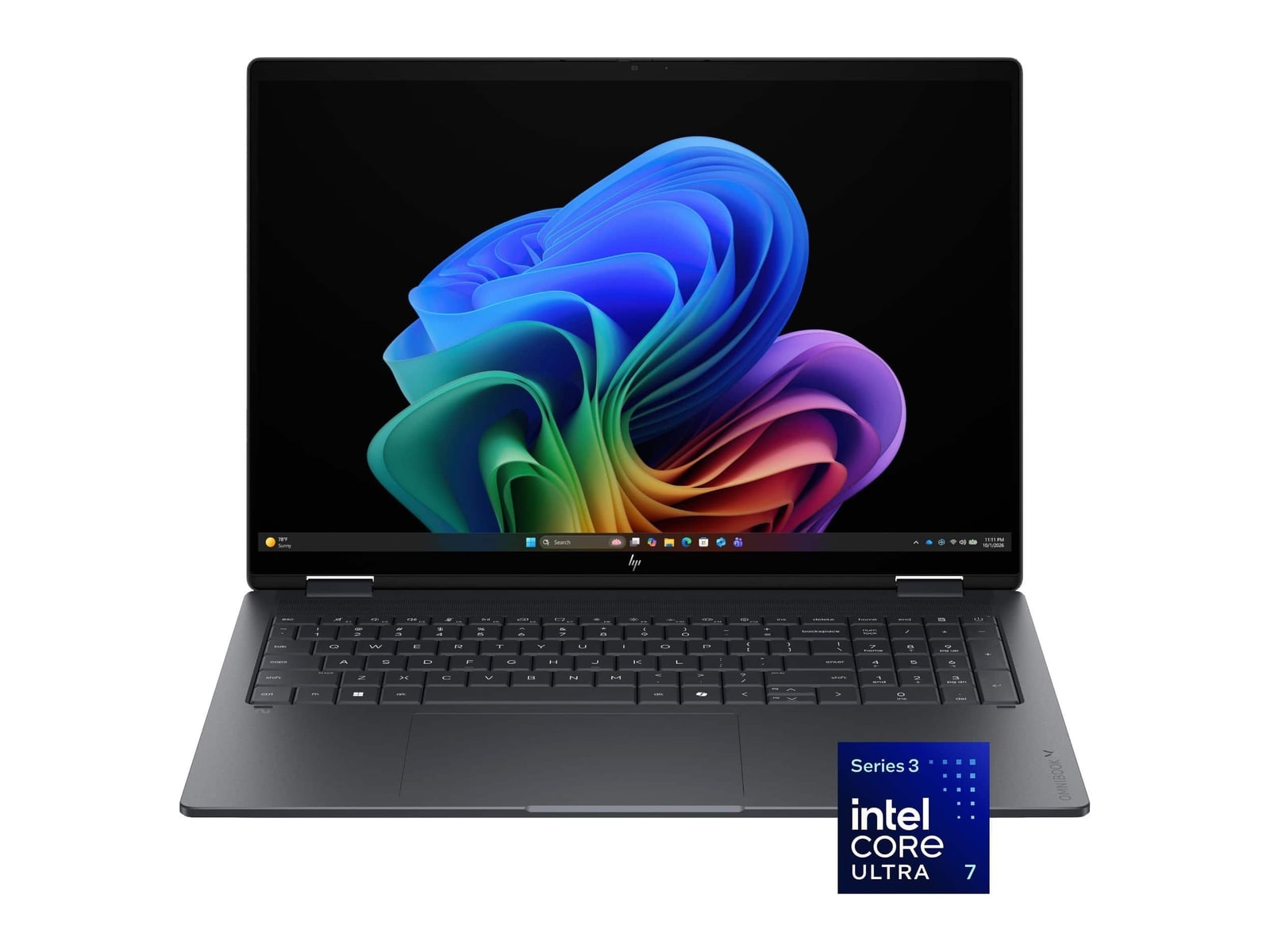 HP - OmniBook X Flip 16-cb0023dx 16" - Intel Core Ultra 7 355 chip - 16GB Memory - 1TB SSD - Eclipse Gray