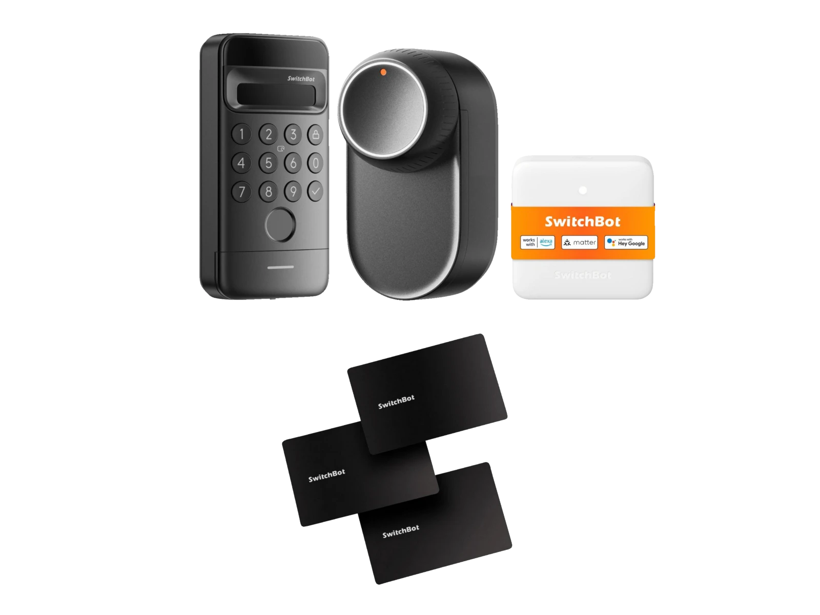 SwitchBot - Lock Ultra Vision Combo Smart Security - Black (EU)