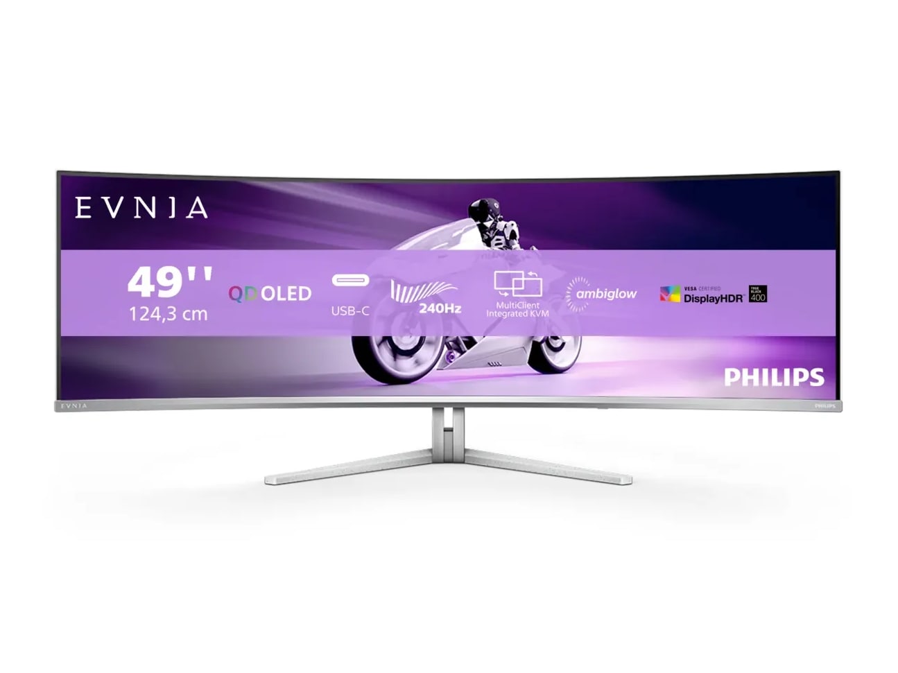 Philips - 48.9" 49M2C8900 Evnia DQHD 240Hz Gaming Monitors (EU)