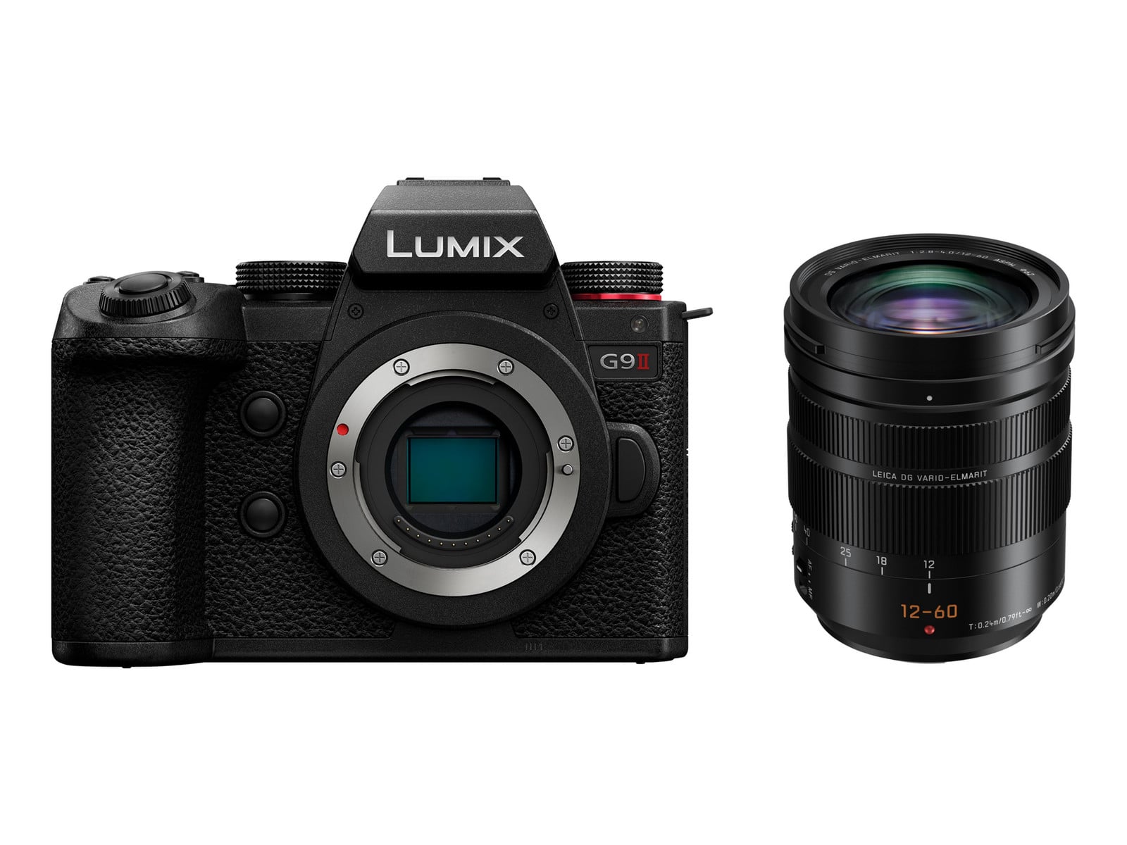Panasonic - LUMIX G9 II 25.2MP Mirrorless Cameras with 12-60mm f/2.8-4 Leica Lens (UK)