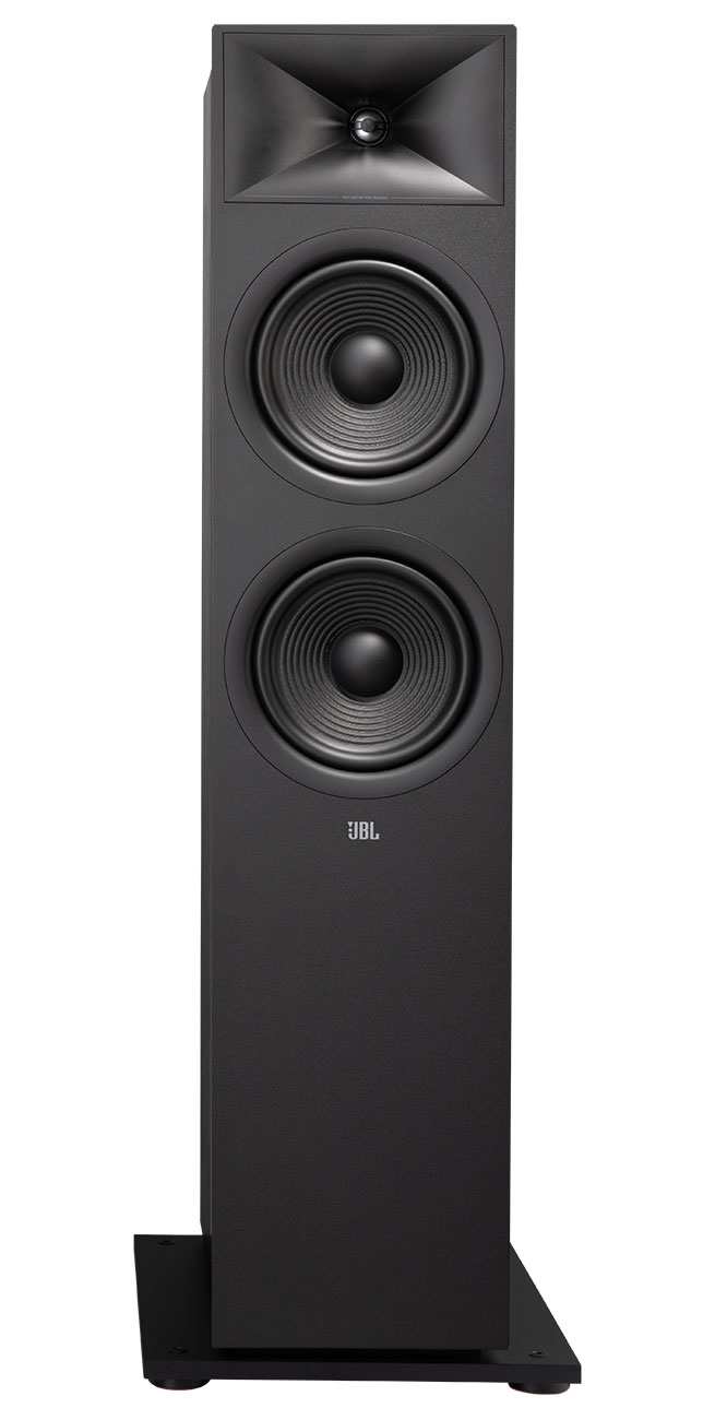 JBL - Stage 280F Speakers - Black Ash