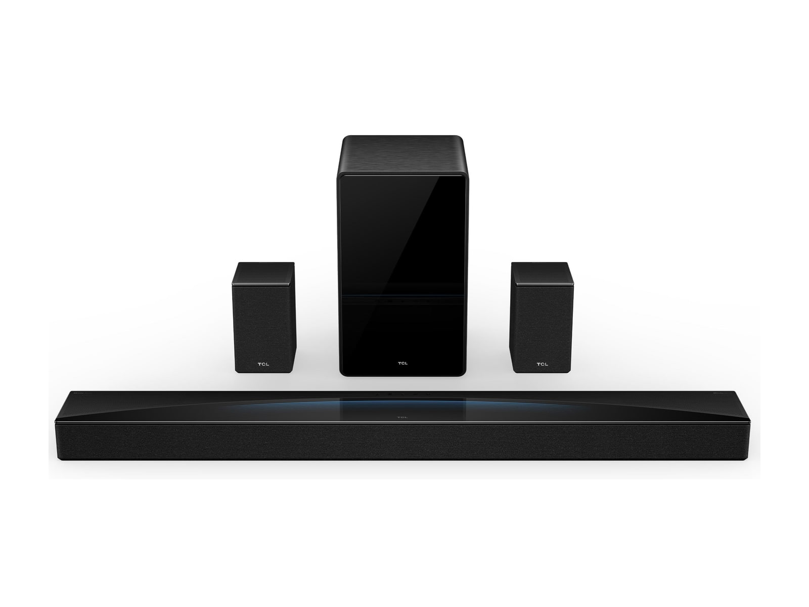 TCL - Q85H Q Class 7.1.4 Channel Wireless Soundbars - Black