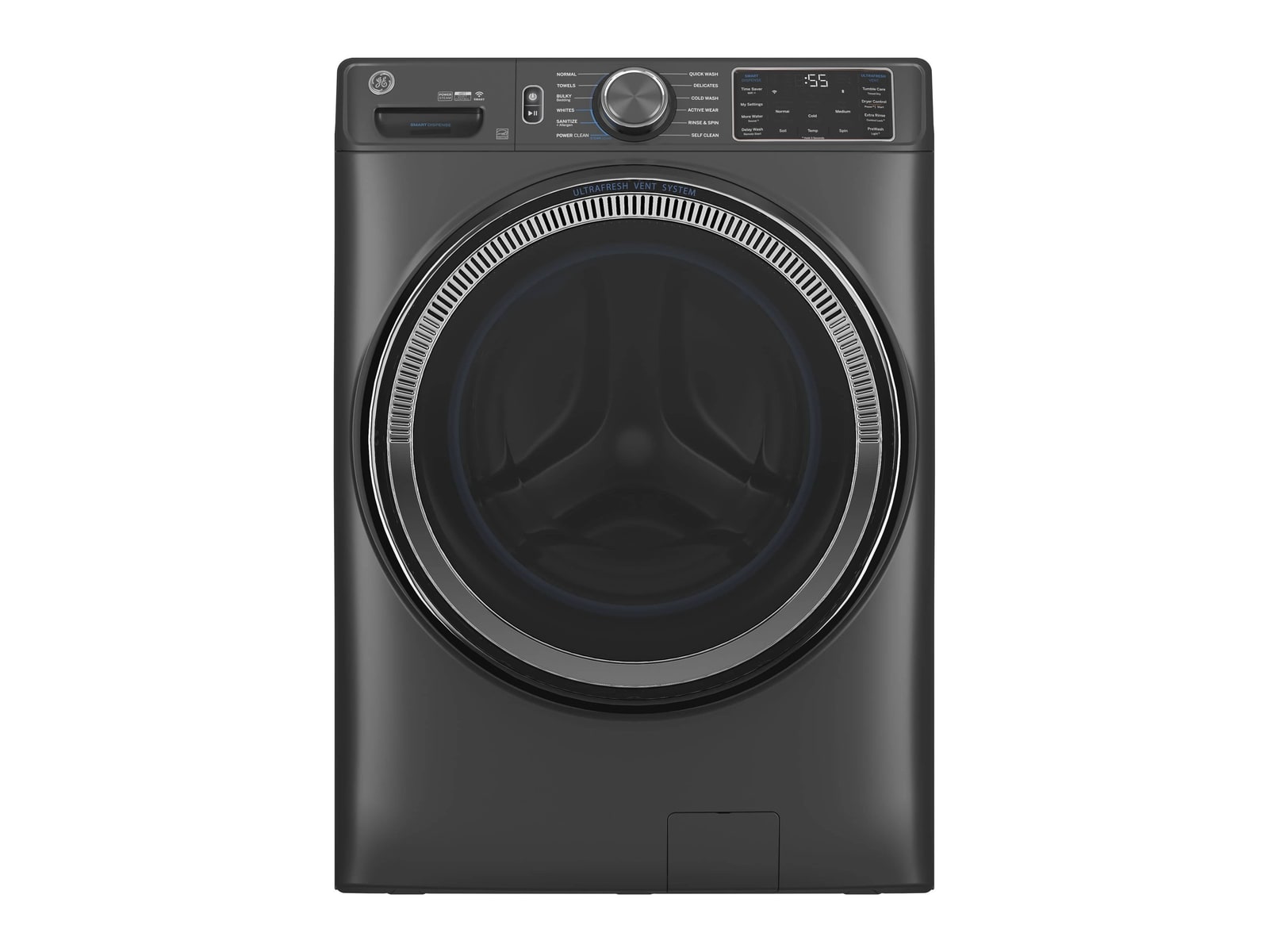 GE Appliances - GFW655SPVDS 5.0 Cu. Ft. Stackable Smart Front Load Washing Machines