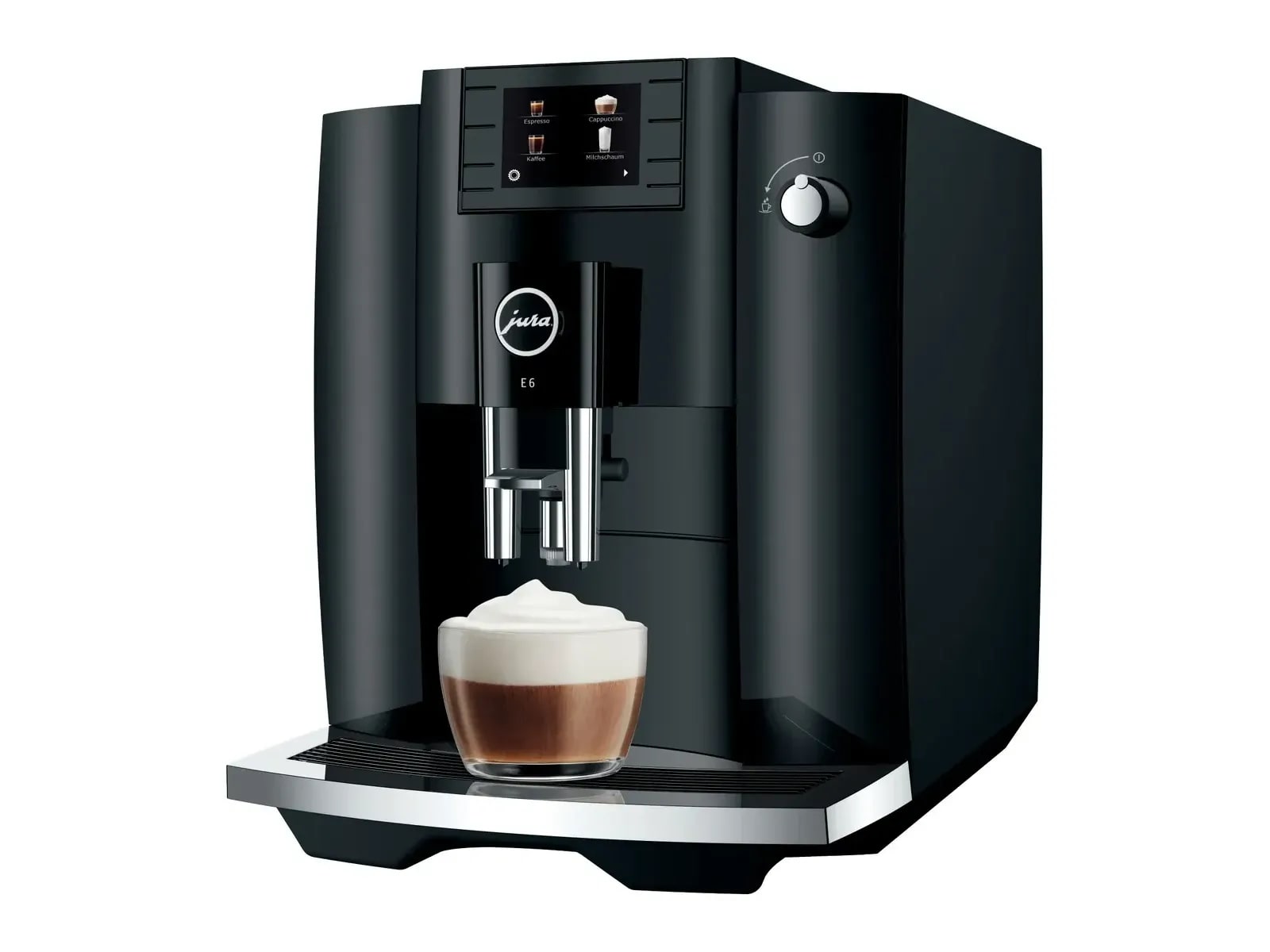 Jura - E6 Piano Black (EC) Coffee Makers (EU)