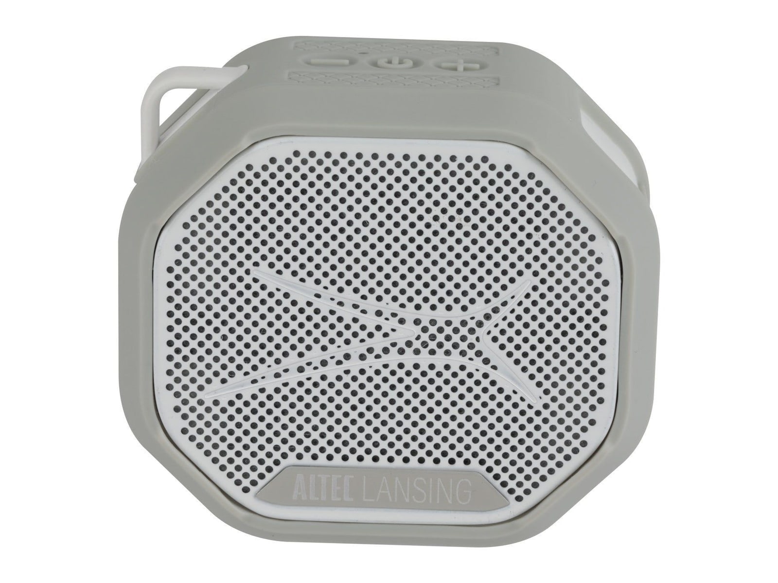 Altec Lansing - HydraTrek Bluetooth Portable Speakers - Gray/White