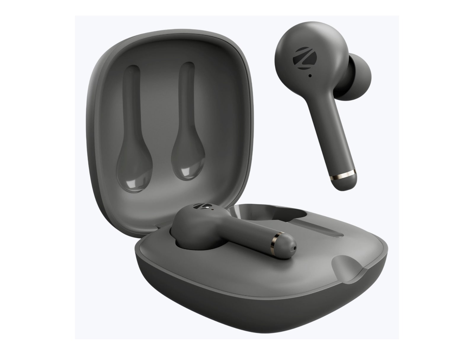 Zebronics - Zeb Meteoroid True Wireless Earbuds - Gray