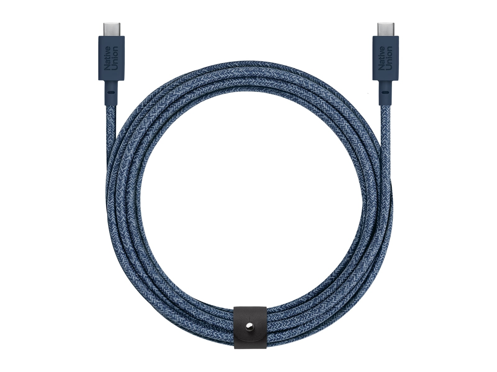 Native Union - Belt Cable XL 100W (USB-C to USB-C) Navy Charging Cables