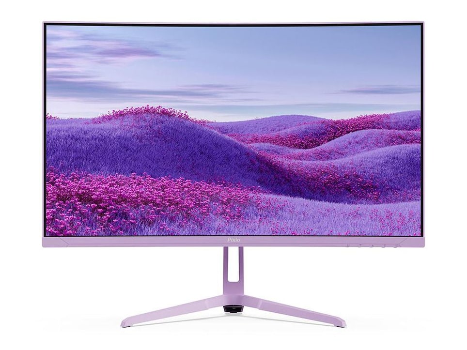 Pixio - 24" PXC248 Wave Full HD 200Hz Curved Monitors - Purple