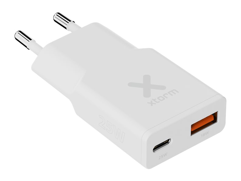Xtorm - Go2 SlimLine 25W White Wall Chargers