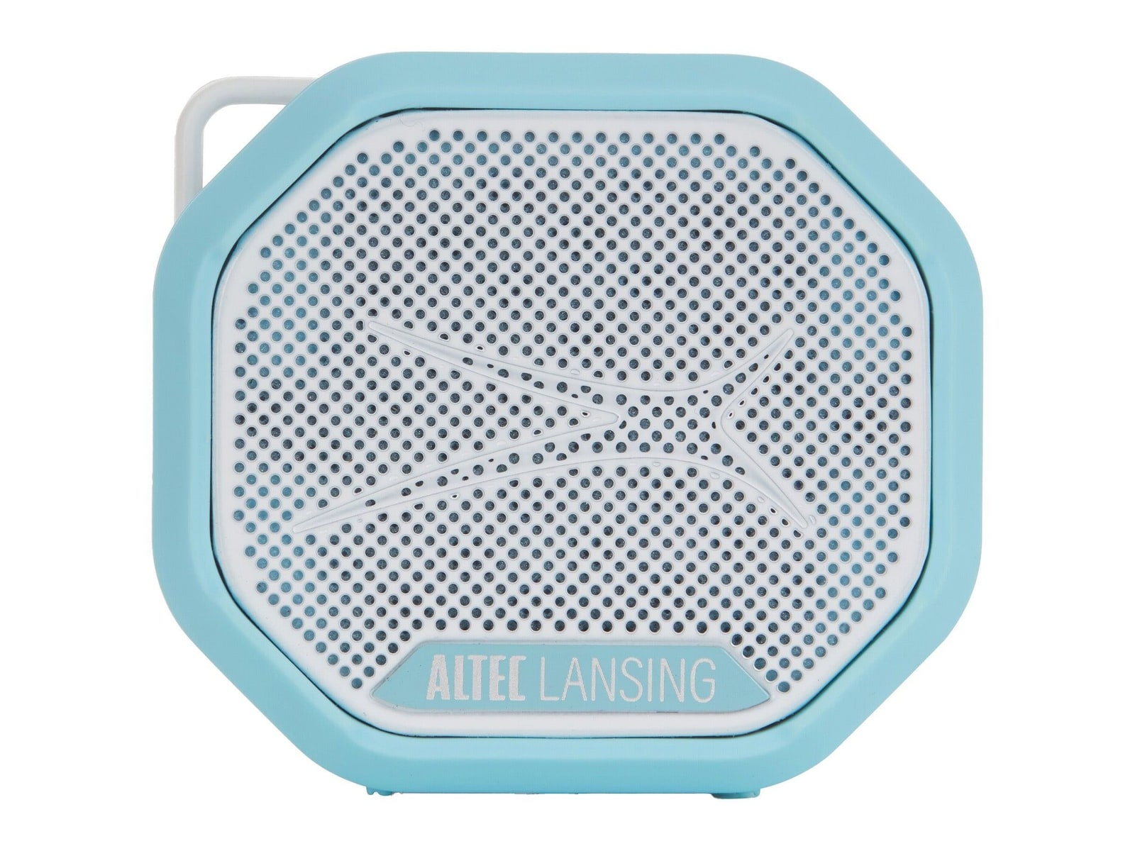 Altec Lansing - HydraTrek Bluetooth Portable Speakers - Aqua/White