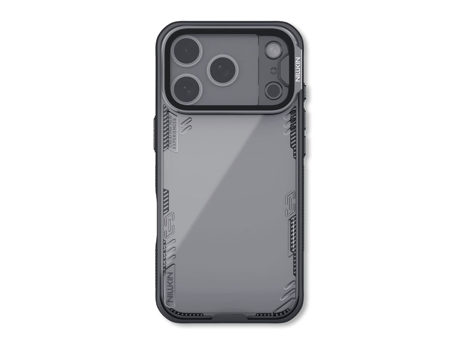 Nillkin - Iceblade CamProp Case with Transparent Camera Cover - iPhone 17 Pro Max - Black