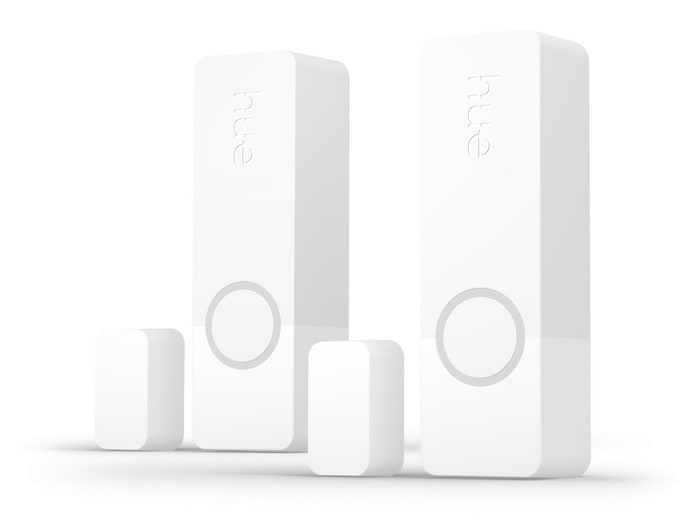 Philips Hue - Secure Contact Sensor Twin Pack Smart Security - White