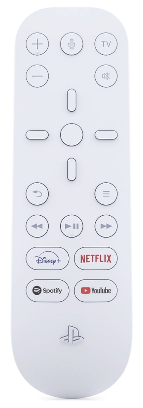 Sony - PlayStation 5 Media Remote Gaming Accessories - White