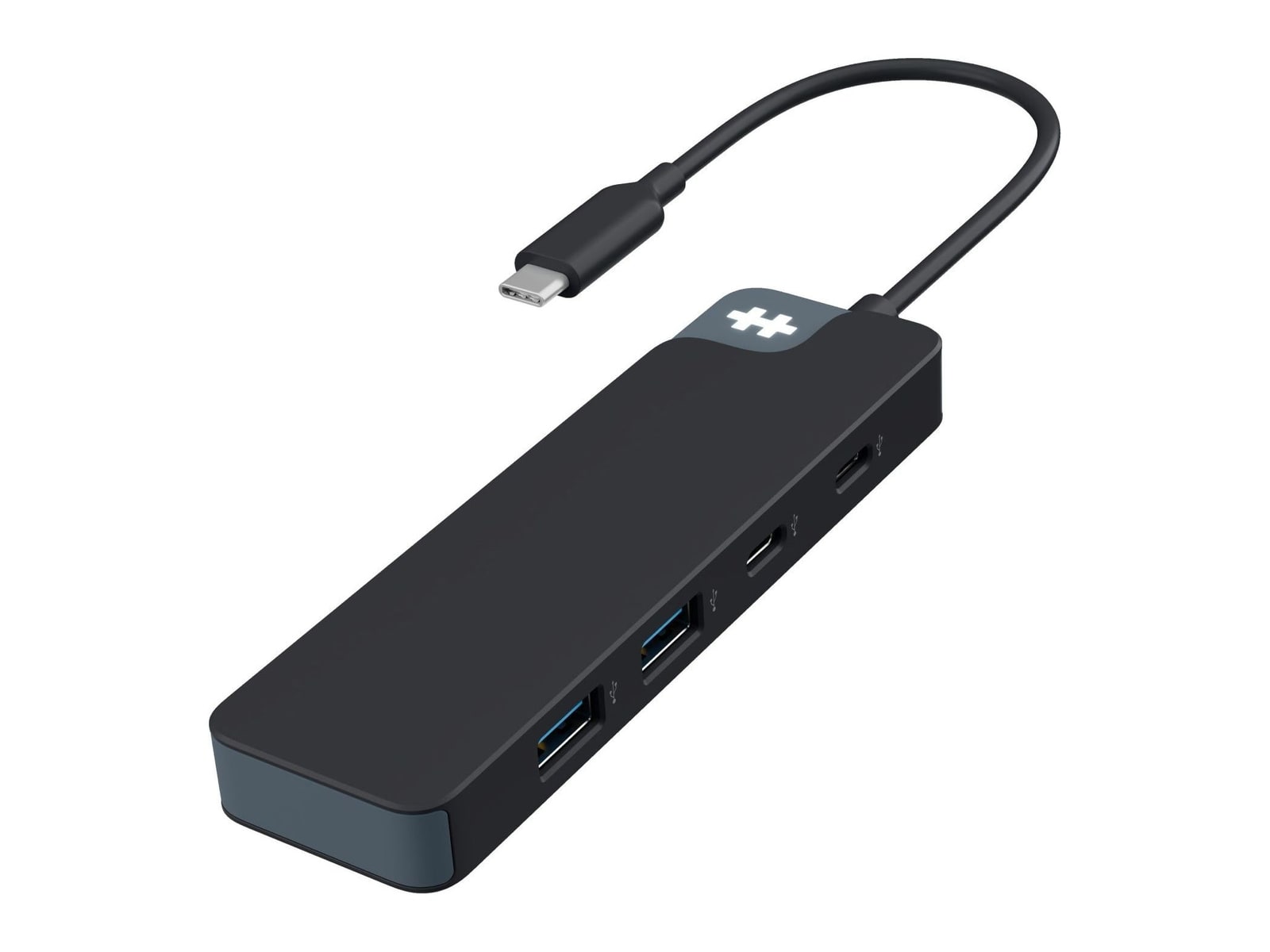Hyper - HyperDrive Flex 4 Port USB-C Combo Hub USB Hubs - Black