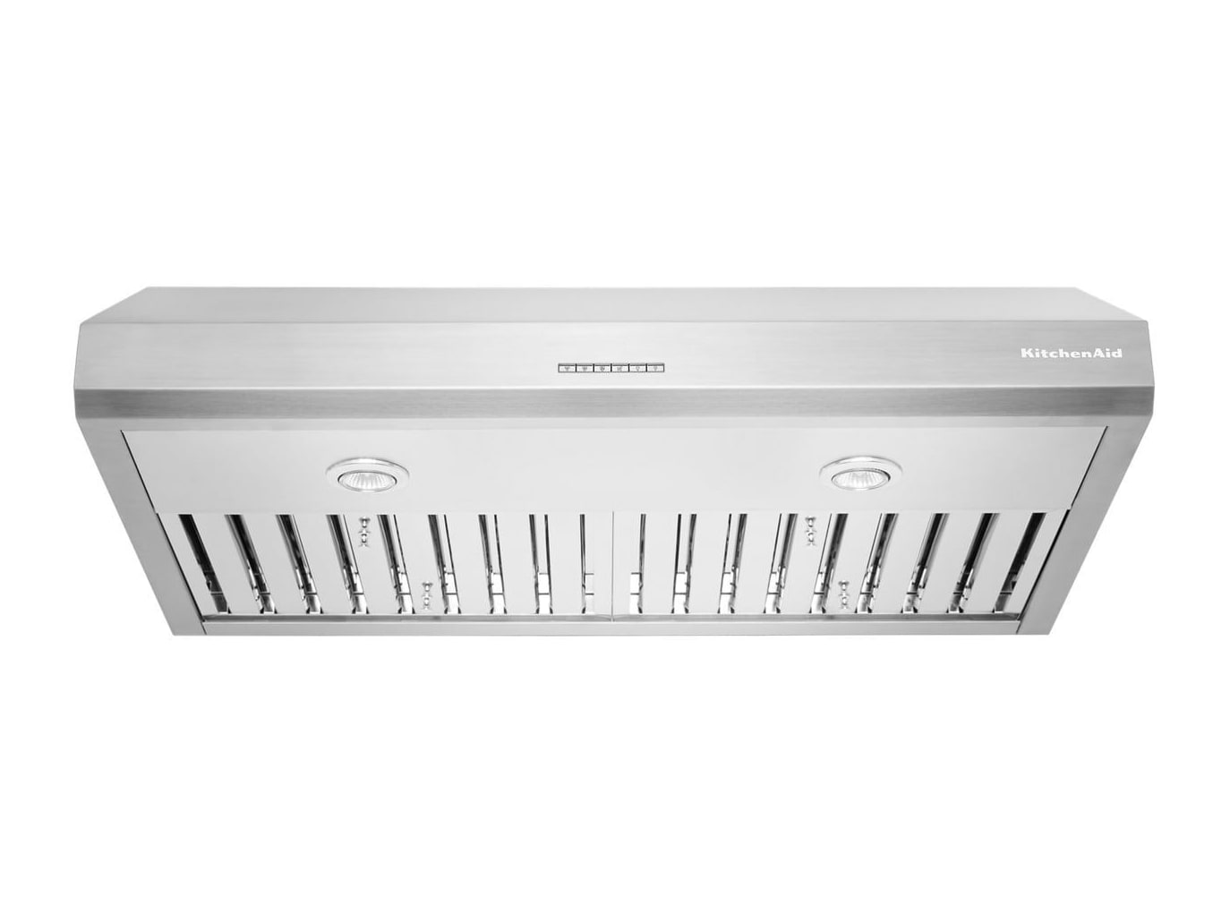 KitchenAid - 36" Stainless Steel Commercial-Style Under-Cabinet Range Hood System Range Hoods