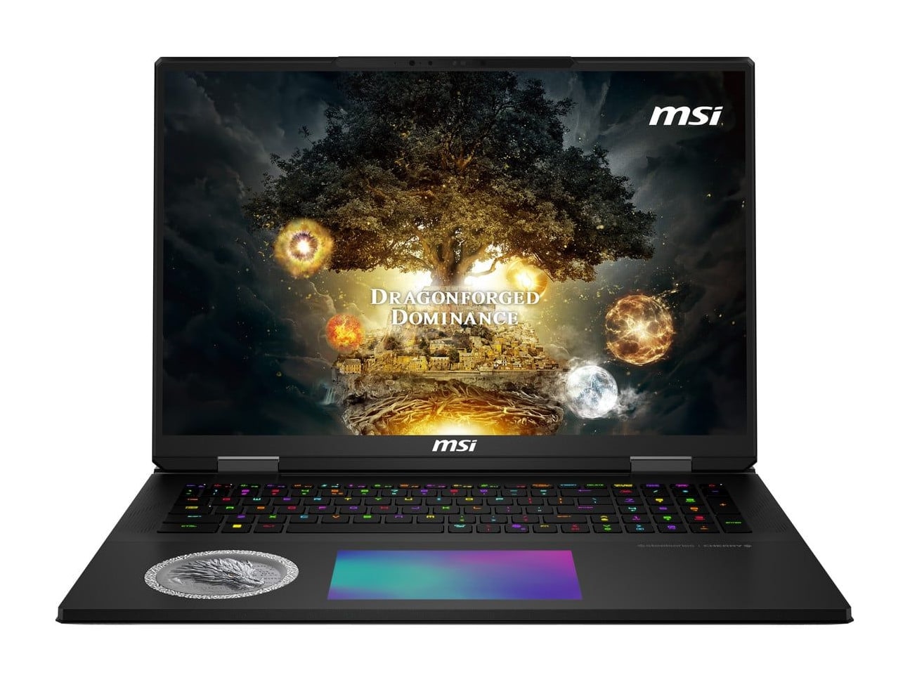 MSI - Titan 18 HX Dragon Edition Norse Myth 18" - Intel Core Ultra 9 285HX chip - 96GB Memory - 6TB SSD - Black