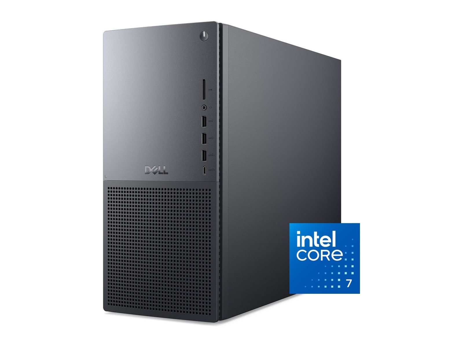 Dell - Tower Plus DEBT2250 - Intel Core 7 Series 2 265 chip - 32GB Memory - 1TB SSD - Black