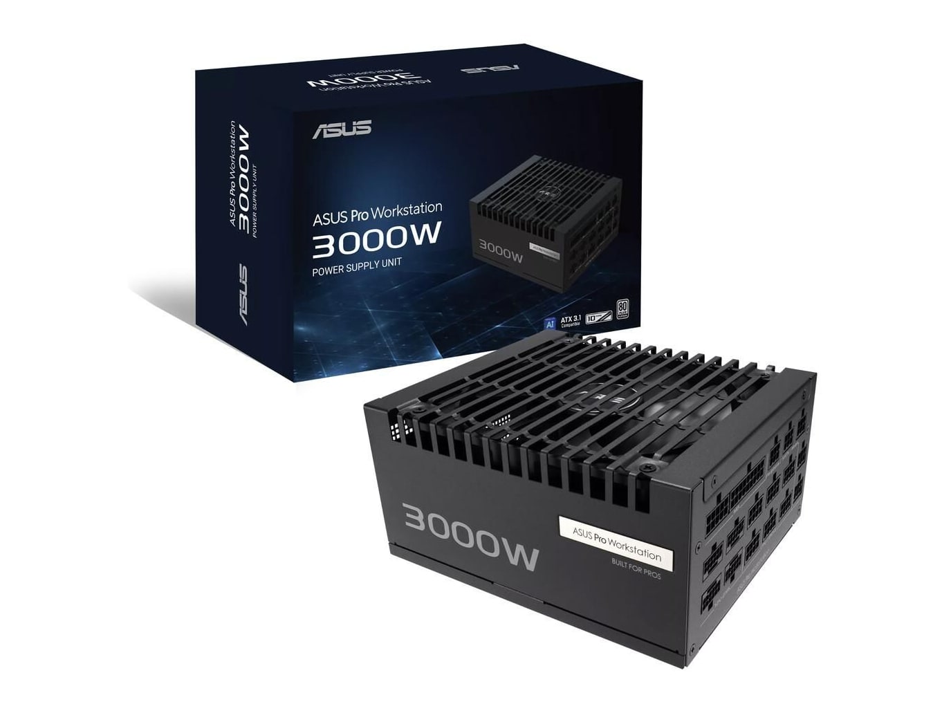 ASUS - Pro WS 3000W Platinum Power Supplies