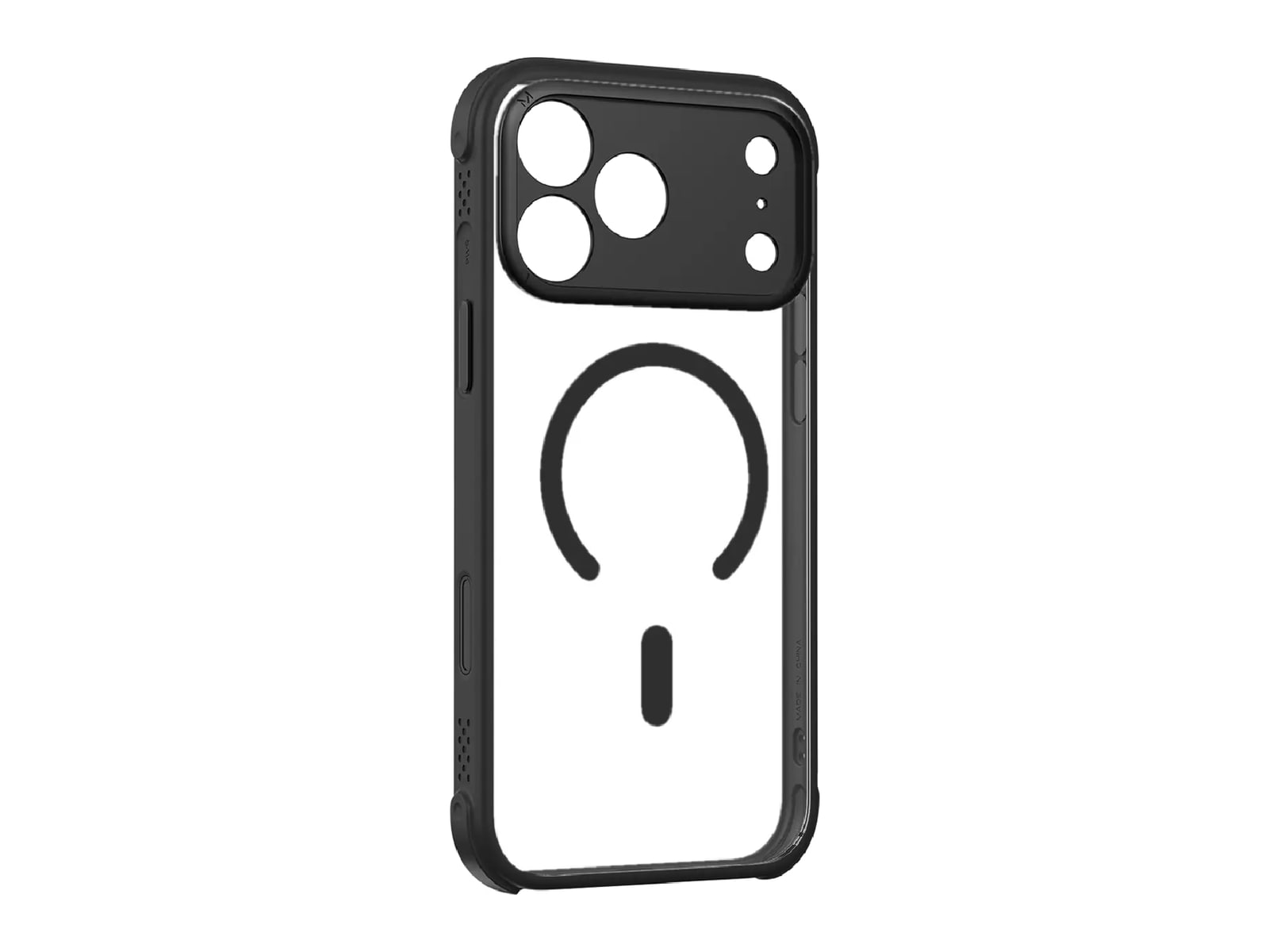 MOMAX - CaseFORM Air Magnetic Case - iPhone 17 Pro Max - Obsidian Black