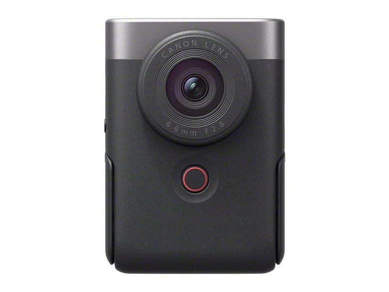 Canon - PowerShot V10 Vlogging Kit Compact & Point-and-Shoot - Silver