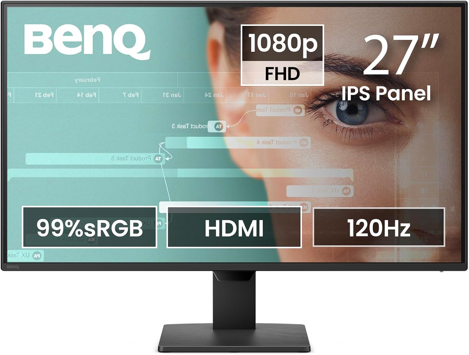 BenQ - 27" GW2790P FHD 120Hz Gaming Monitors - Black