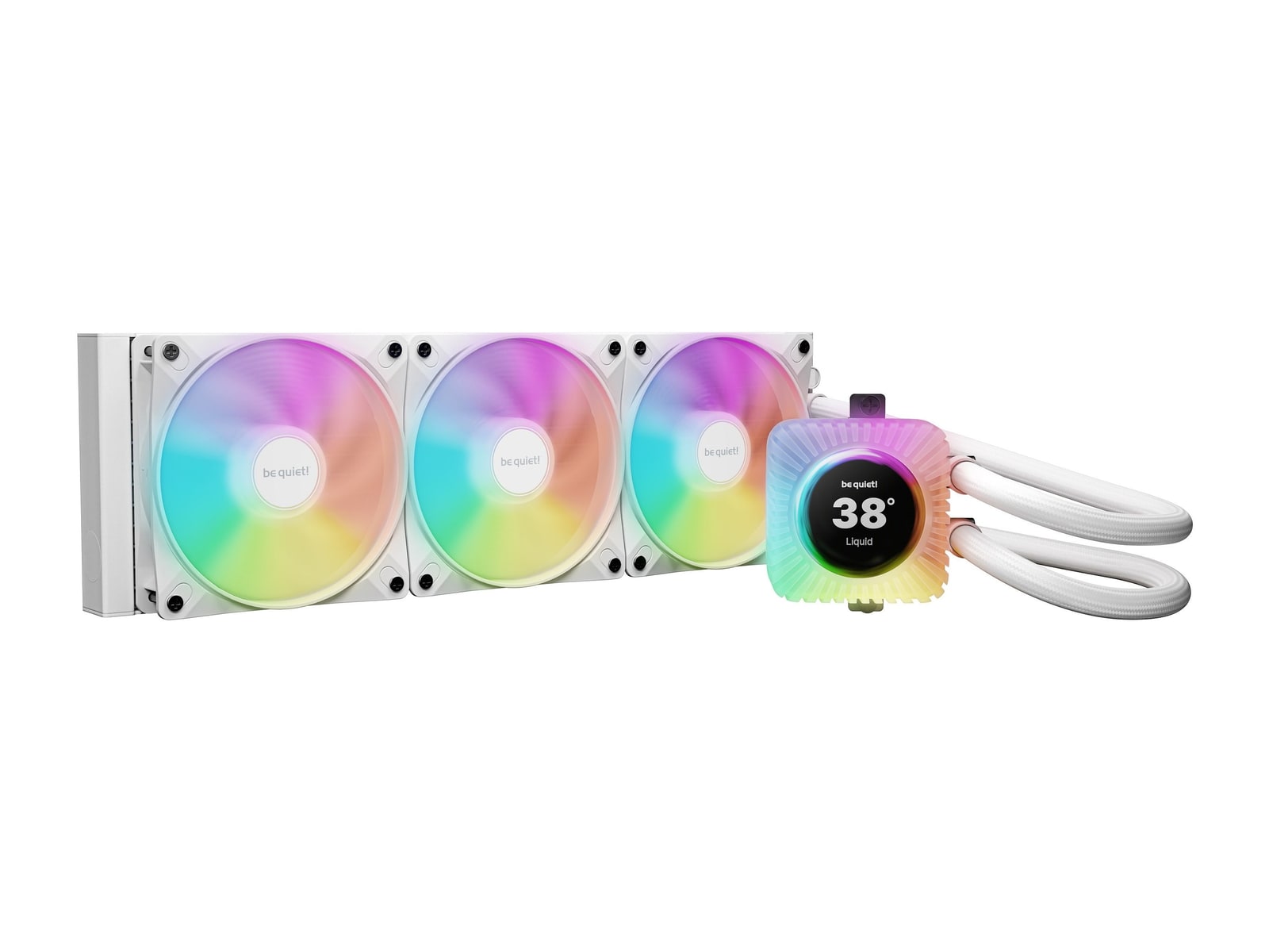 be quiet! - Light Loop IO LCD 360mm White Cooling Systems