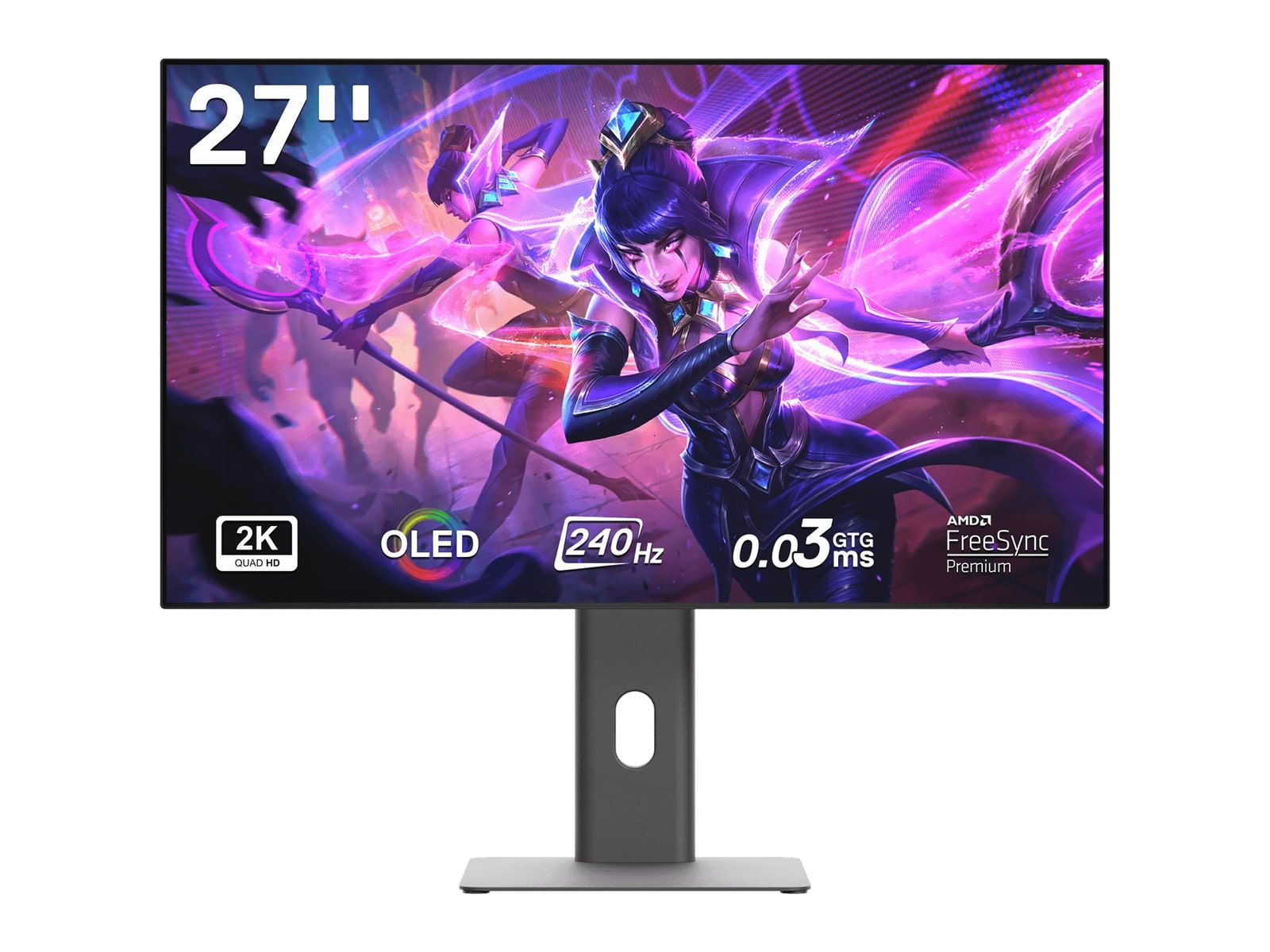 Redragon - REBELLION GM27 27-inch OLED Flat Gaming Monitor