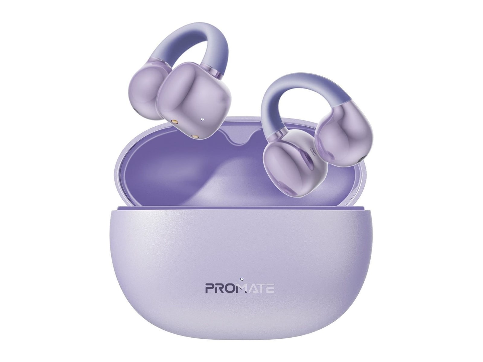 Promate - AirClip True Wireless Earbuds - Purple