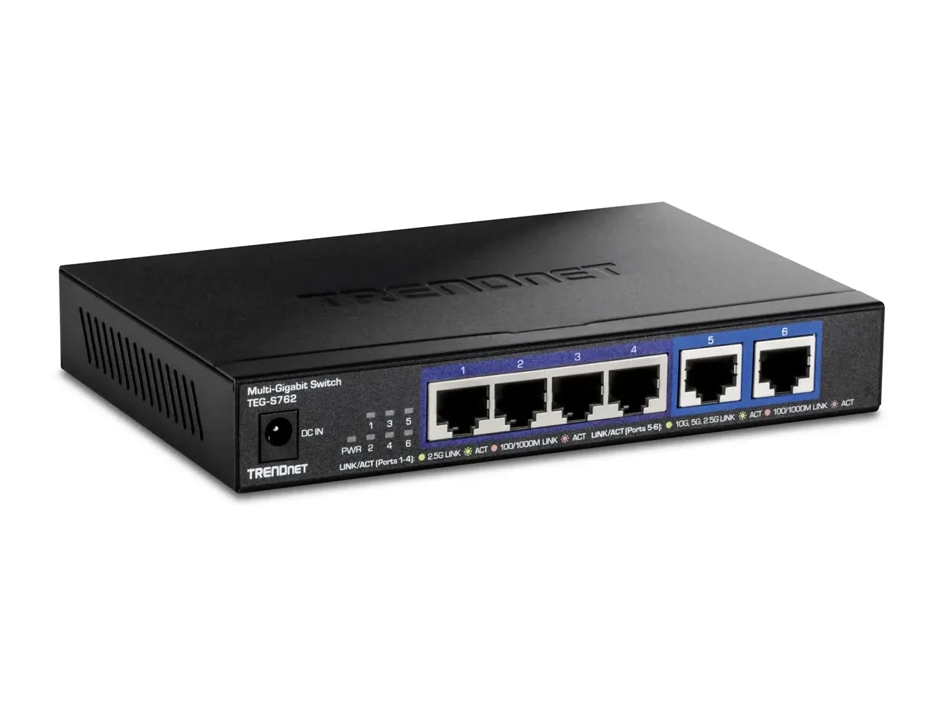 TRENDnet - TEG-S762 6-Port Multi-Gigabit Switches