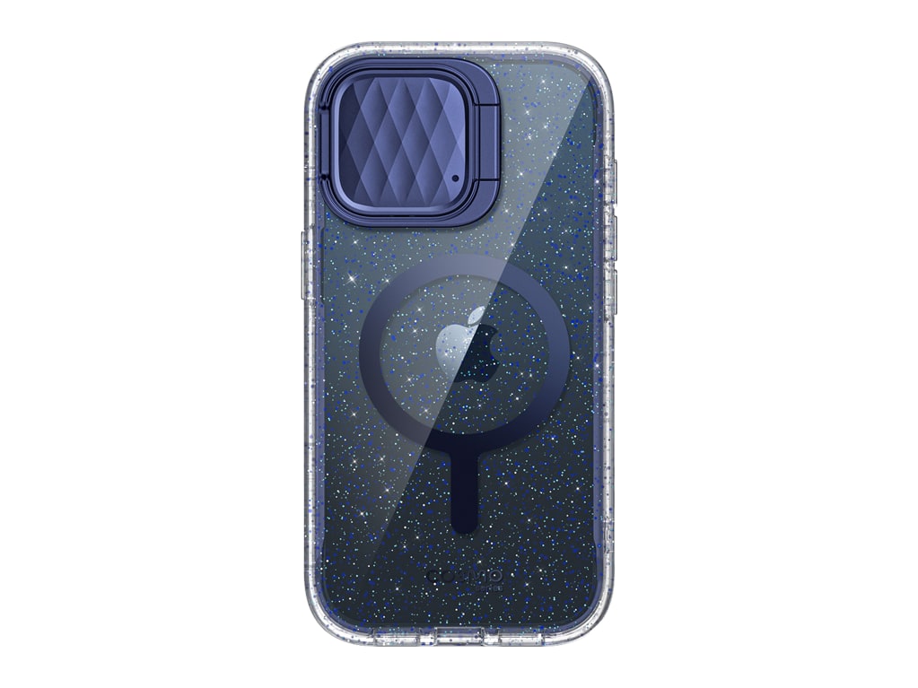 i-Blason - Cosmo Mag - iPhone 15 Pro - Glitter Blue