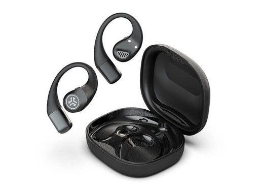 JLab - Epic Open Sport True Wireless Earbuds - Black