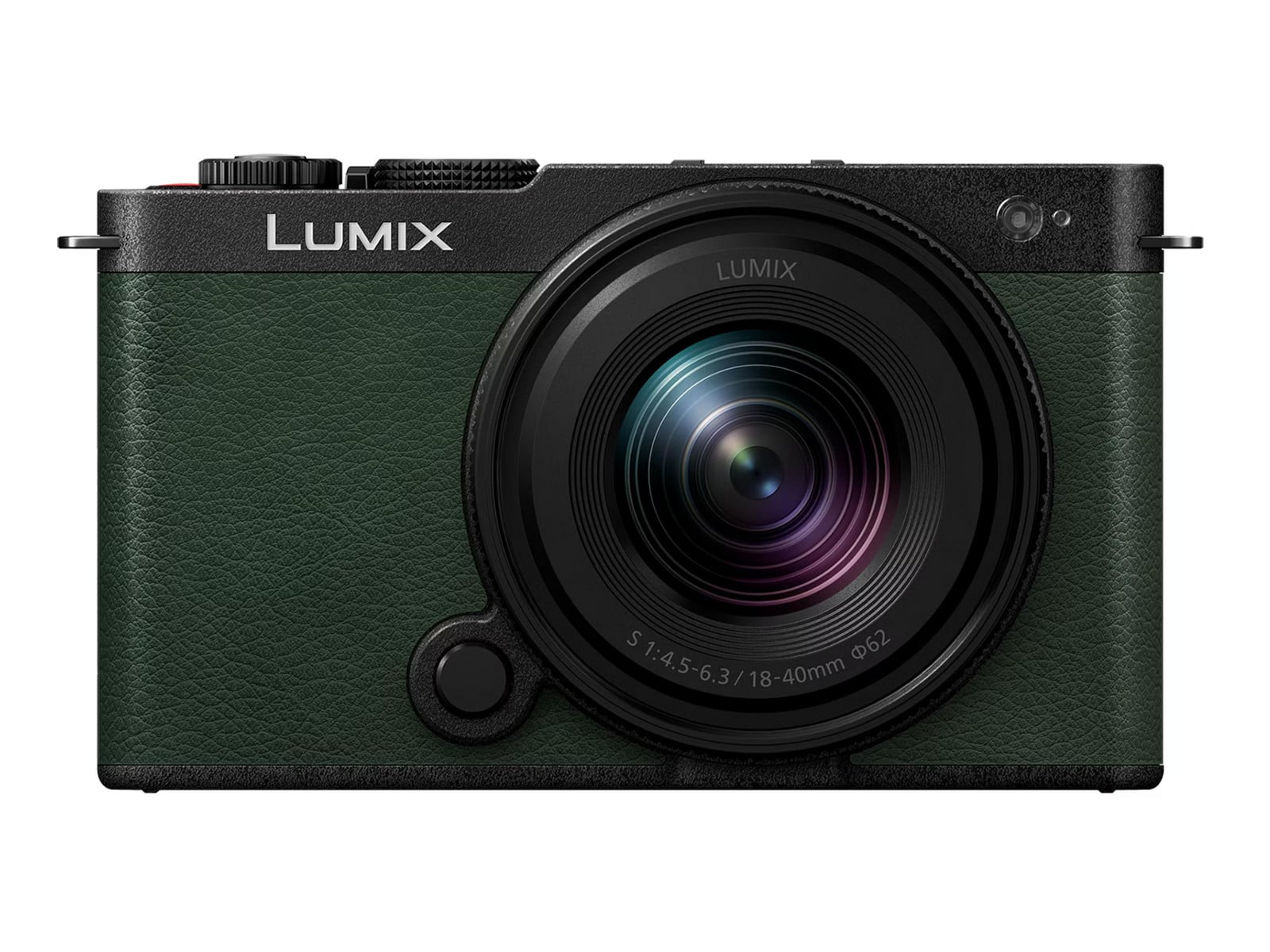Panasonic - LUMIX S9 24.2MP Mirrorless Cameras with S 18-40mm F4.5-6.3 Lens - Dark Olive (UK)