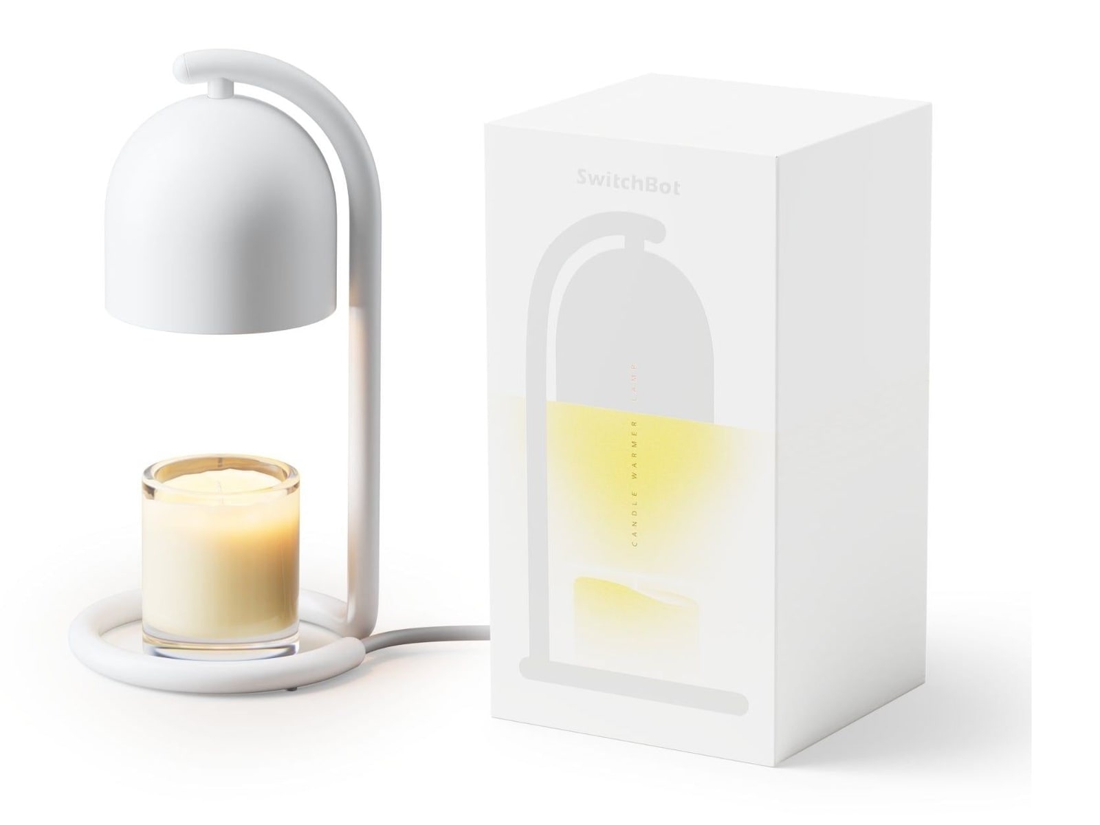 SwitchBot - Candle Warmer Lamp Gift Box Edition Smart Lighting - White