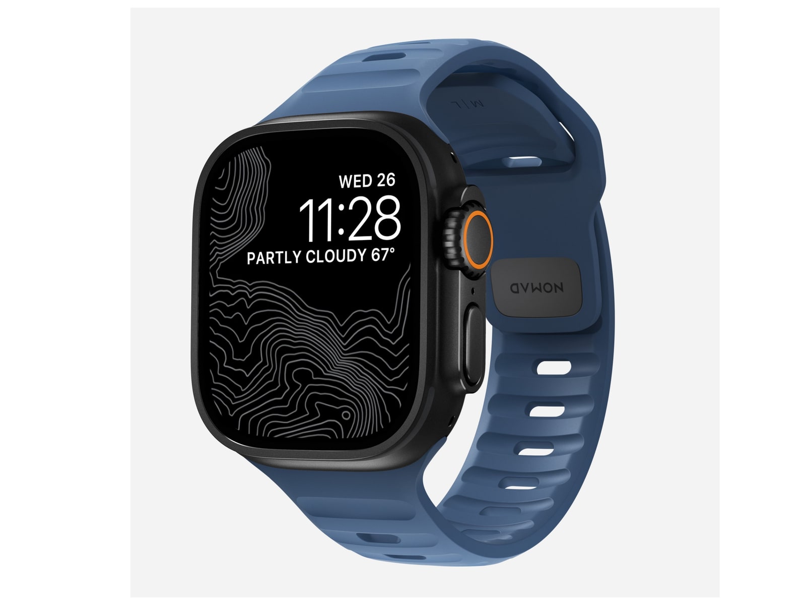 Nomad - Sport Band - 46mm/49mm Watch Bands - Naval Blue