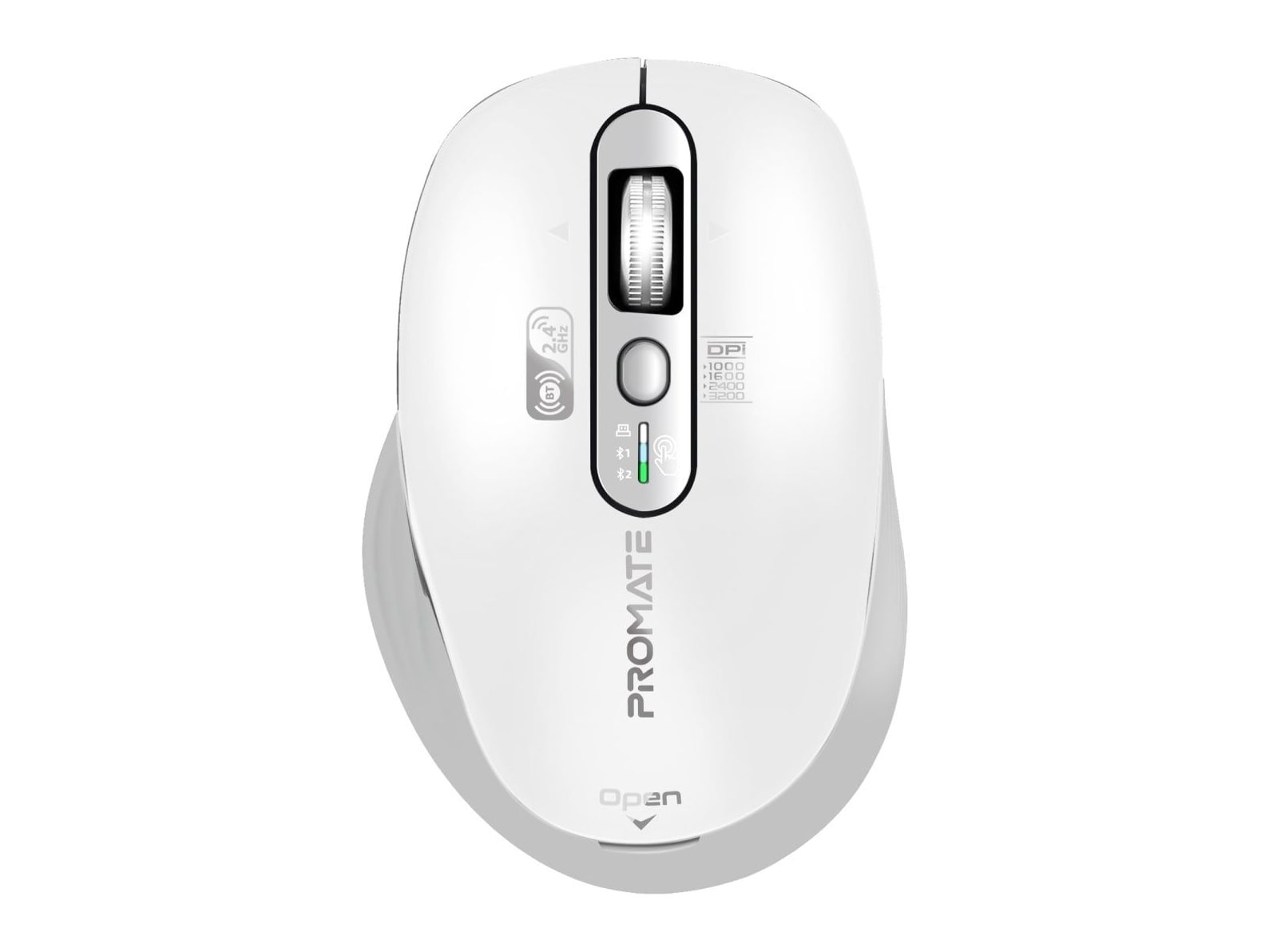 Promate - SamoTri Wireless Mice - White