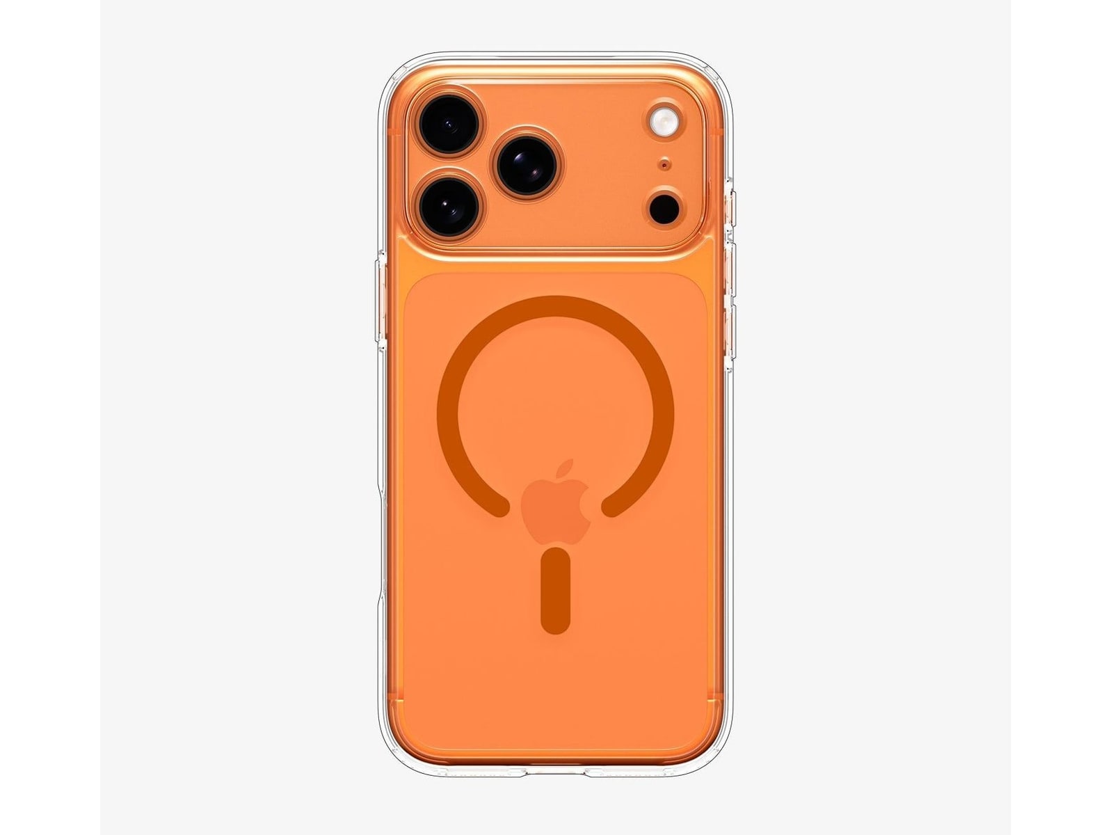Spigen - Ultra Hybrid (Mag Fit) - iPhone 18 Pro Max - Clear Orange